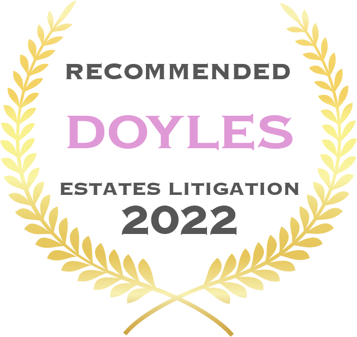 Recommended - Estates Litigation - 2022 | Jenna Hutchinson Turner Freeman Lawyers