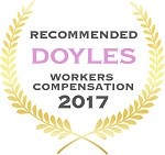 Doyles Guides award recipient | Workers Compensation Lawyers 2017