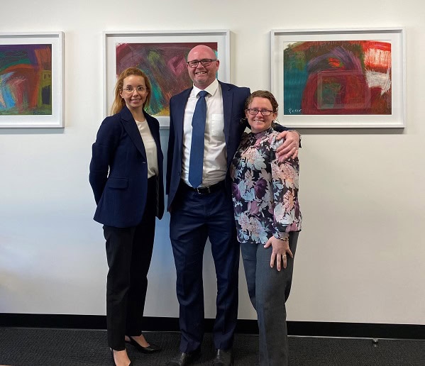 Annie with Mathew | Turner Freeman Lawyers