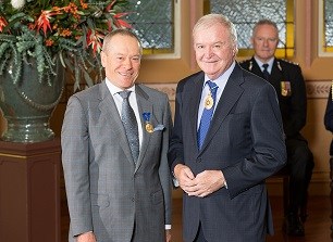 Armando Gardiman Managing Partner of NSW recevies the Order of Australia medal