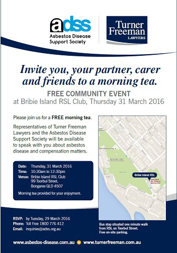 asbestos health seminar bribie island
