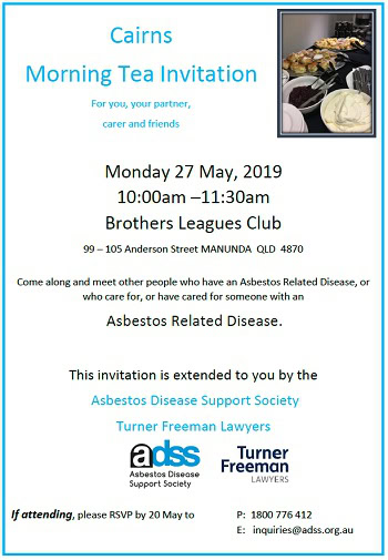 asbestos morning tea cairns