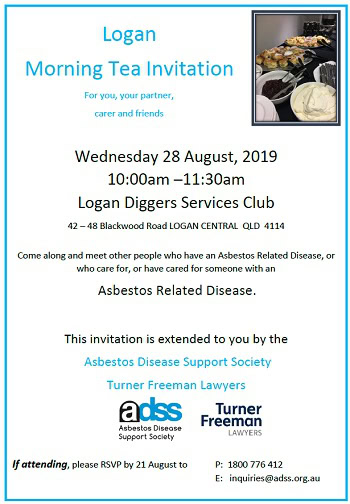 Asbestos morning tea logan | Turner Freeman Lawyers