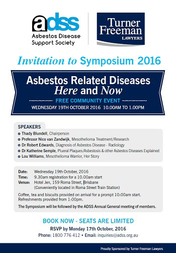 Asbestos Symposium Brisbane | Turner Freeman Lawyers QLD