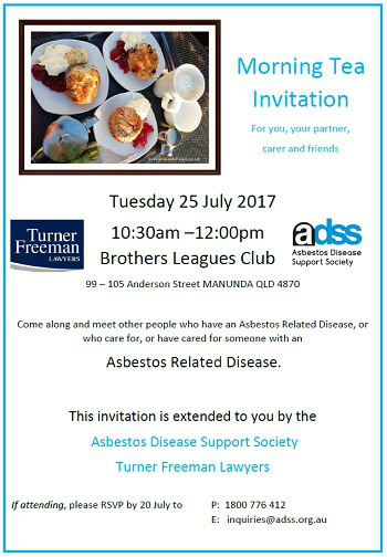 Asbestos morning tea Cairns