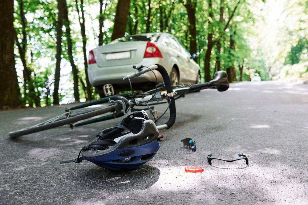 Bicycle accident