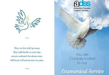 ADSS ecumenical service invite image