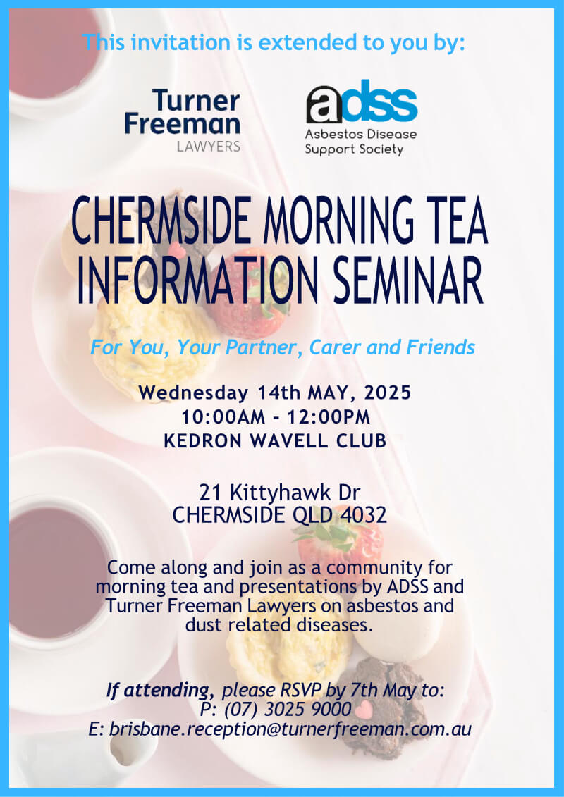 Chermside ADSS Morning Tea Invitation May 2025