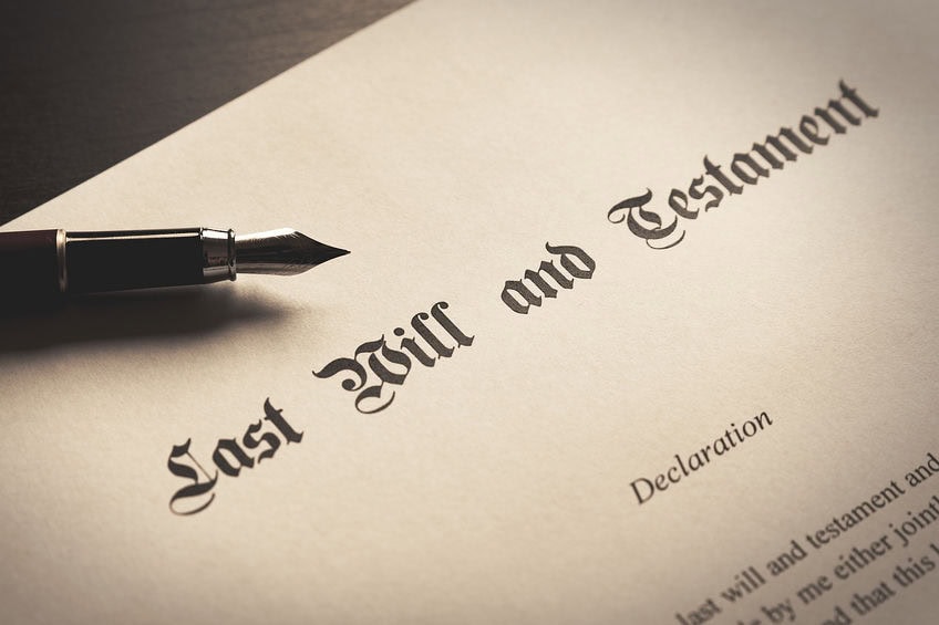 estate planning will document