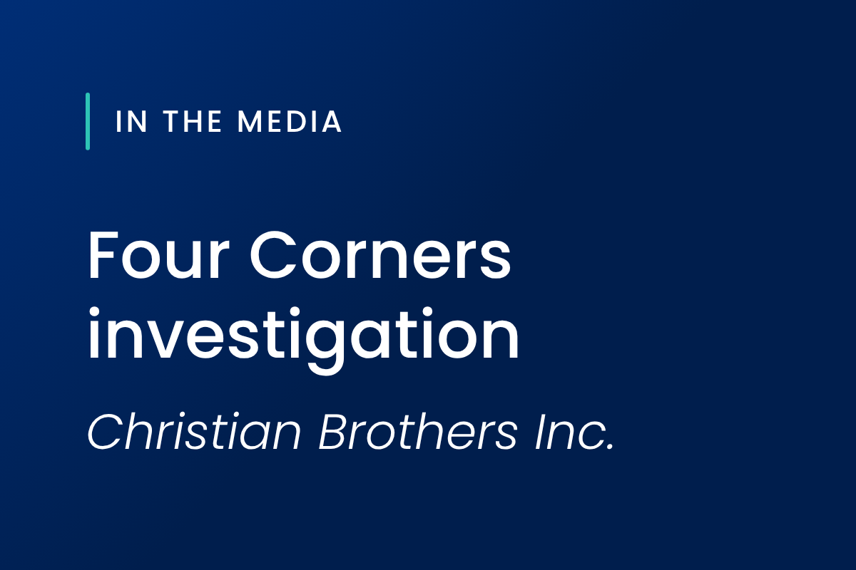 Four Corners investigation Christian Brothers Inc.