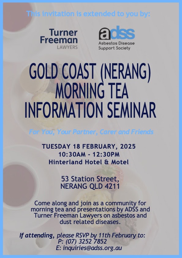 GOLD COAST - NERANG Morning Tea Invitation