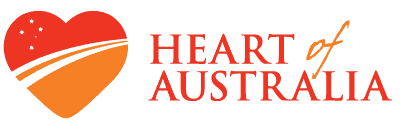 Heart of Australia logo Heart of Australia