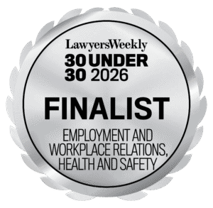 Finalist employment and workplace relations, health and safety