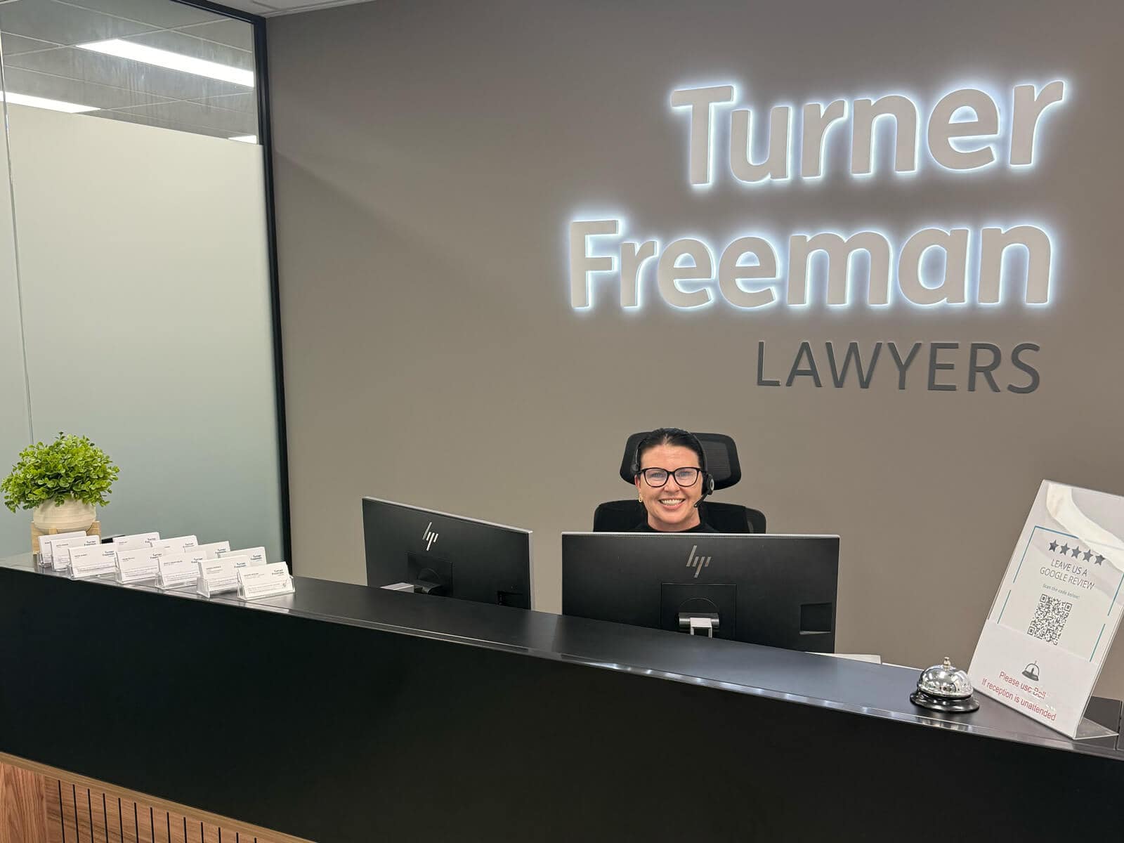 Turner Freeman Penrith reception Turner Freeman Penrith reception