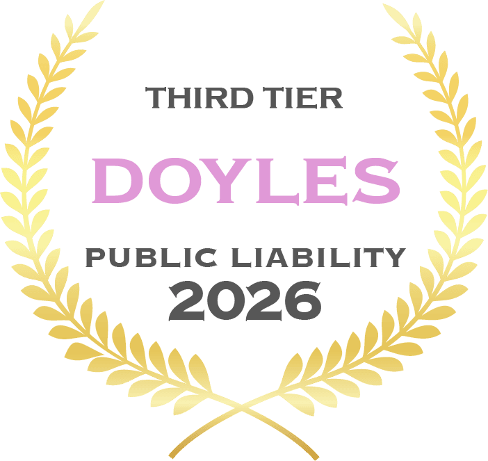 Doyle's Guide Public Liability Third Tier Law Firm 2026