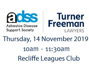 Asbestos disease morning tea in Redcliffe Brisbane 2019