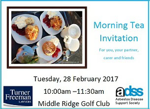 Asbestos Society Toowoomba Morning Tea
