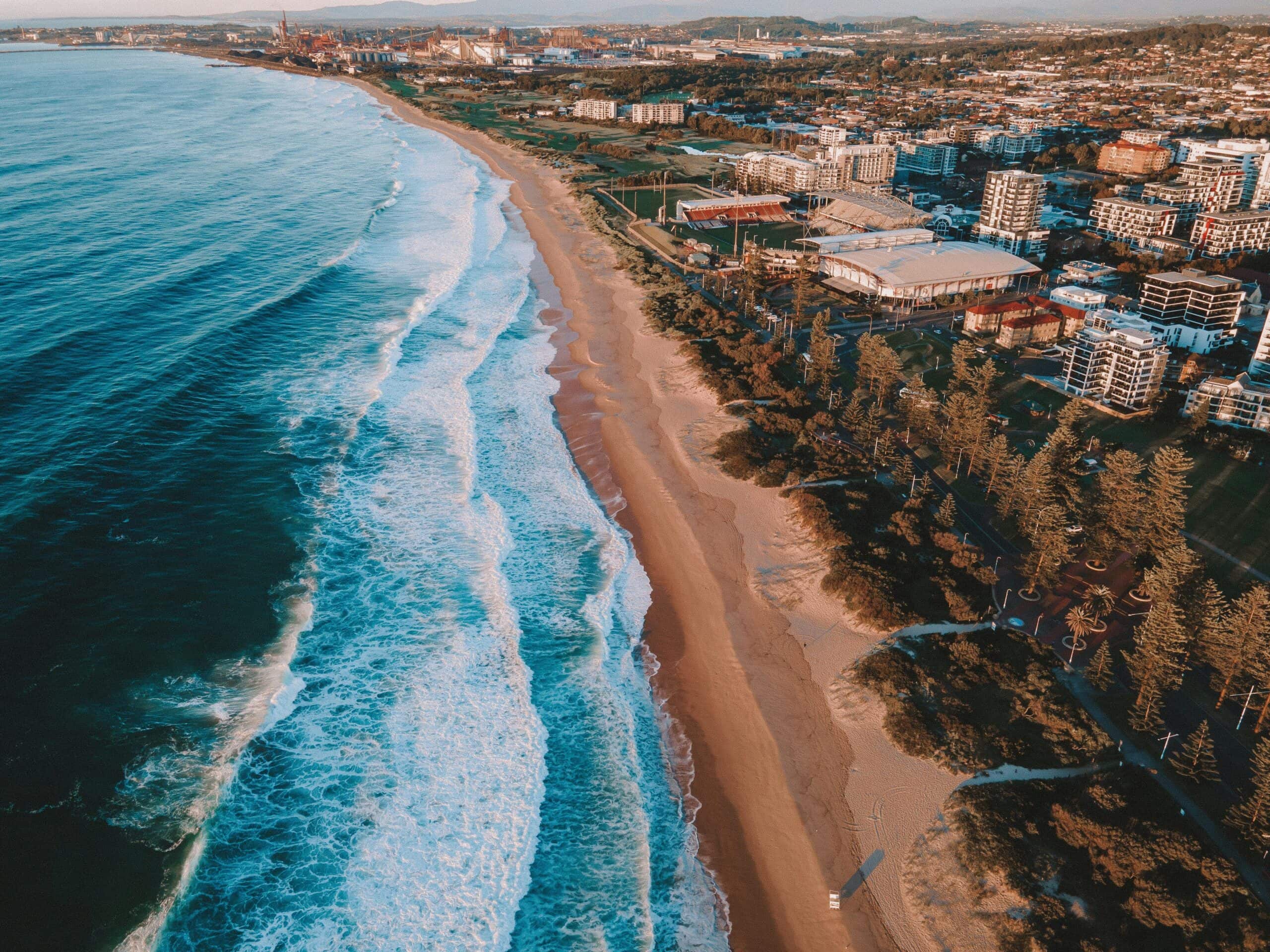 wollongong aerial shot