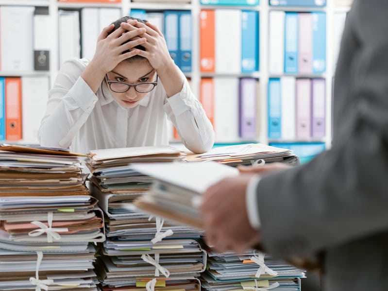 Workplace stress injury